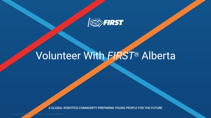 Volunteer with FIRST